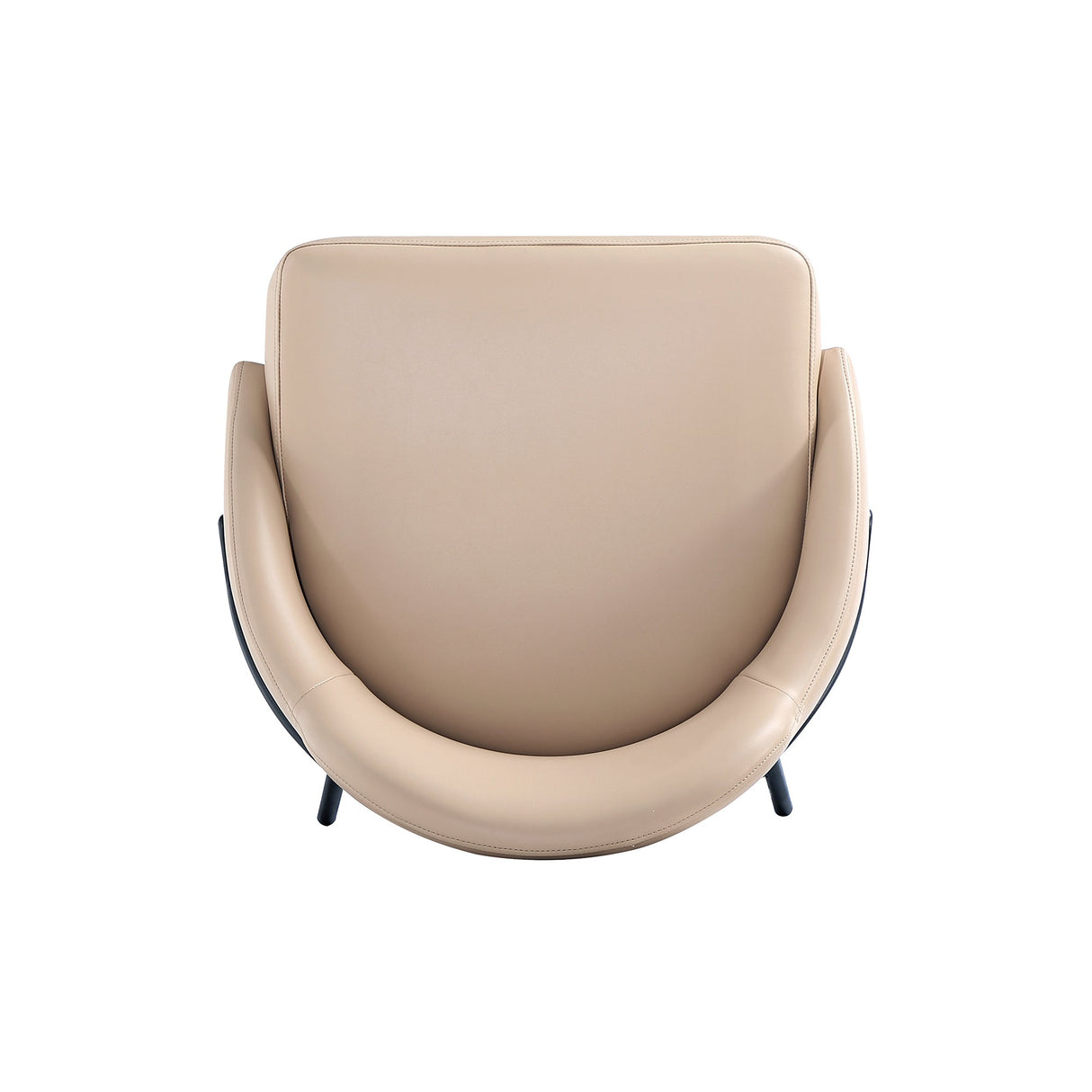 Gracie Barstool in Tan and Black (set of 2) by Manhattan Comfort at Eve Furniture