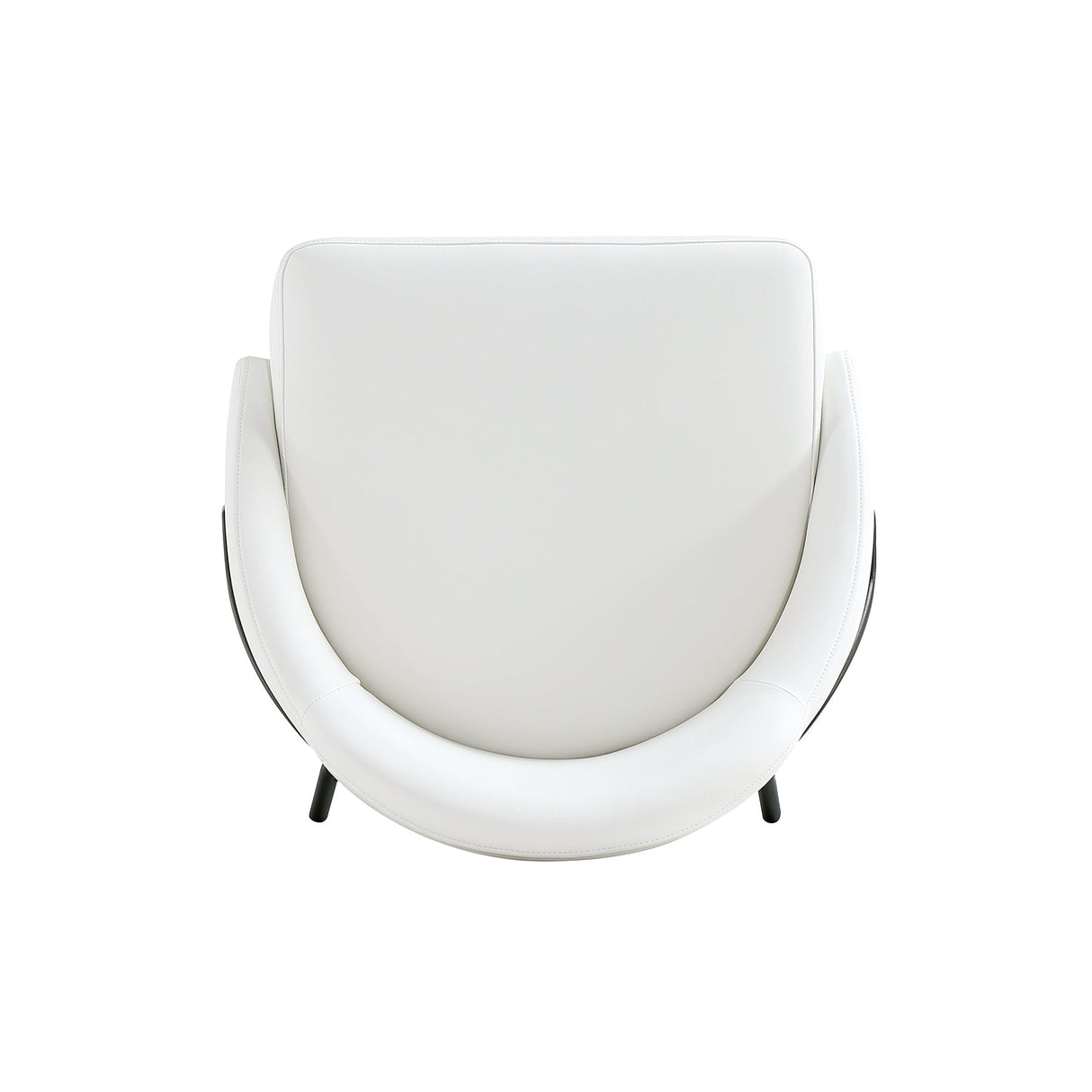 Gracie Counter Stool in White and Black (set of 2) by Manhattan Comfort at Eve Furniture