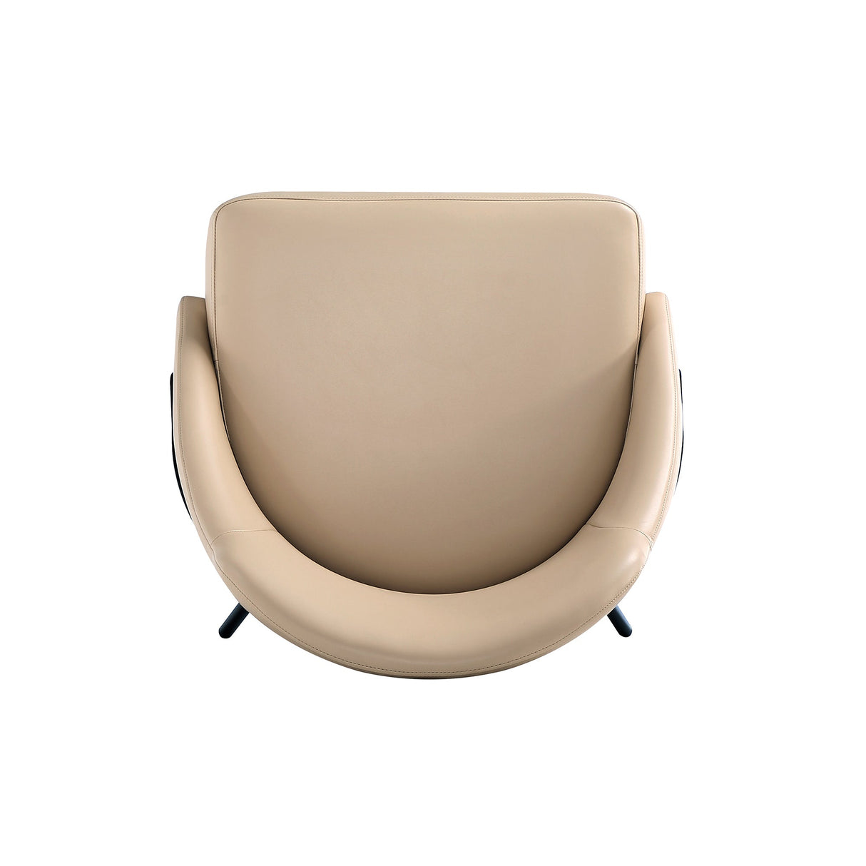 Gracie Dining Chair in Tan and Black (set of 2) by Manhattan Comfort at Eve Furniture