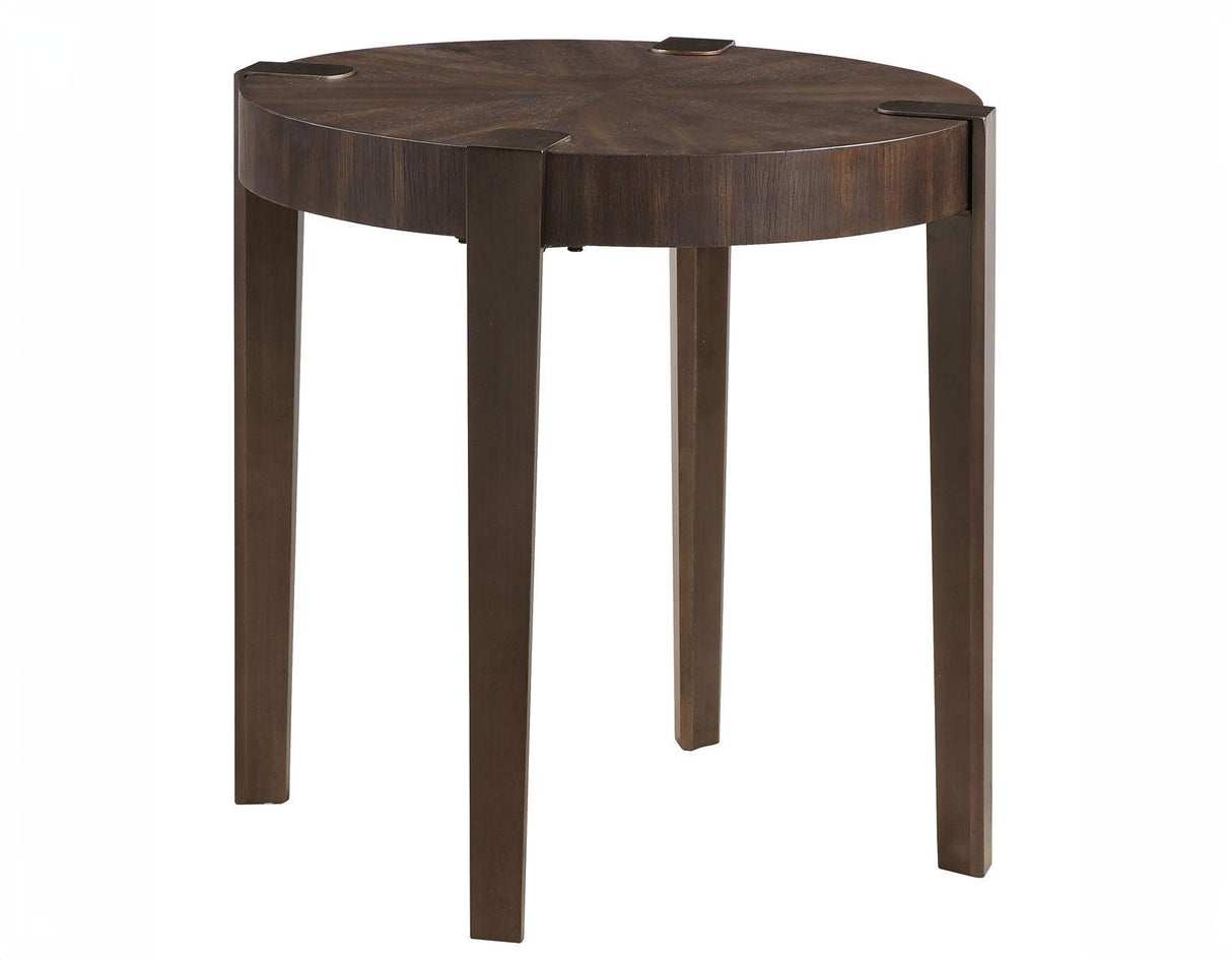 Gracie End Table, Brown by Steve Silver at Eve Furniture