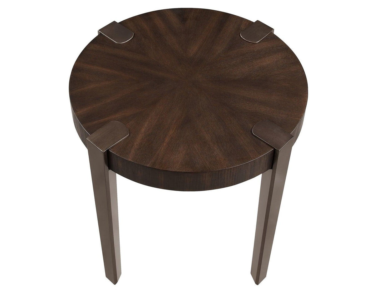 Gracie End Table, Brown by Steve Silver at Eve Furniture