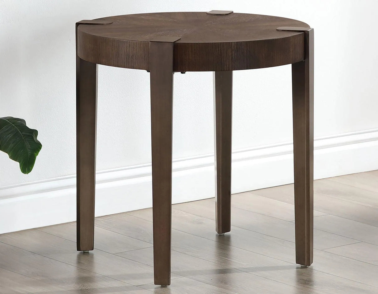 Gracie End Table, Brown by Steve Silver at Eve Furniture