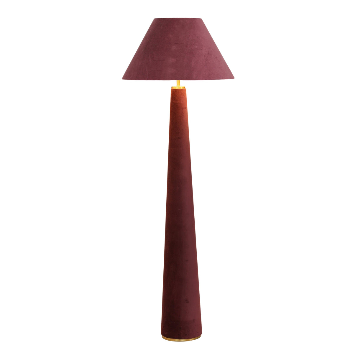 Graham Velvet Floor Lamp by TOV Furniture at Eve Furniture
