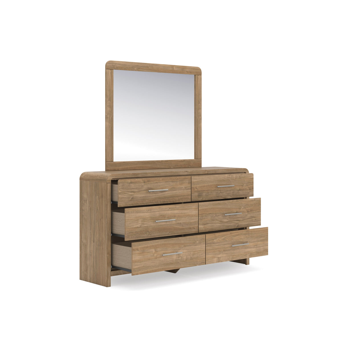 Gramburg Warm Natural Brown Panel Bedroom Set by Ashley at Eve Furniture
