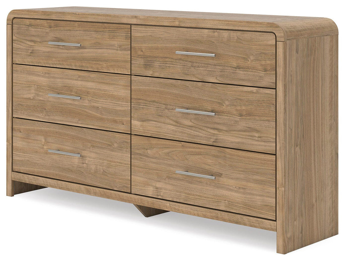 Gramburg Warm Natural Brown Youth Panel Bedroom Set by Ashley at Eve Furniture