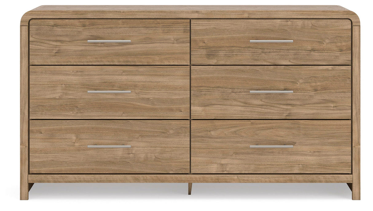 Gramburg Warm Natural Brown Youth Panel Bedroom Set by Ashley at Eve Furniture