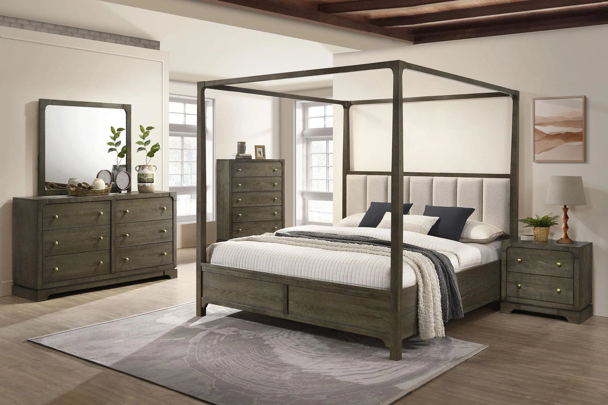Gran Park Dark Cocoa 2-drawer Nightstand Bedside Table by Coaster at Eve Furniture