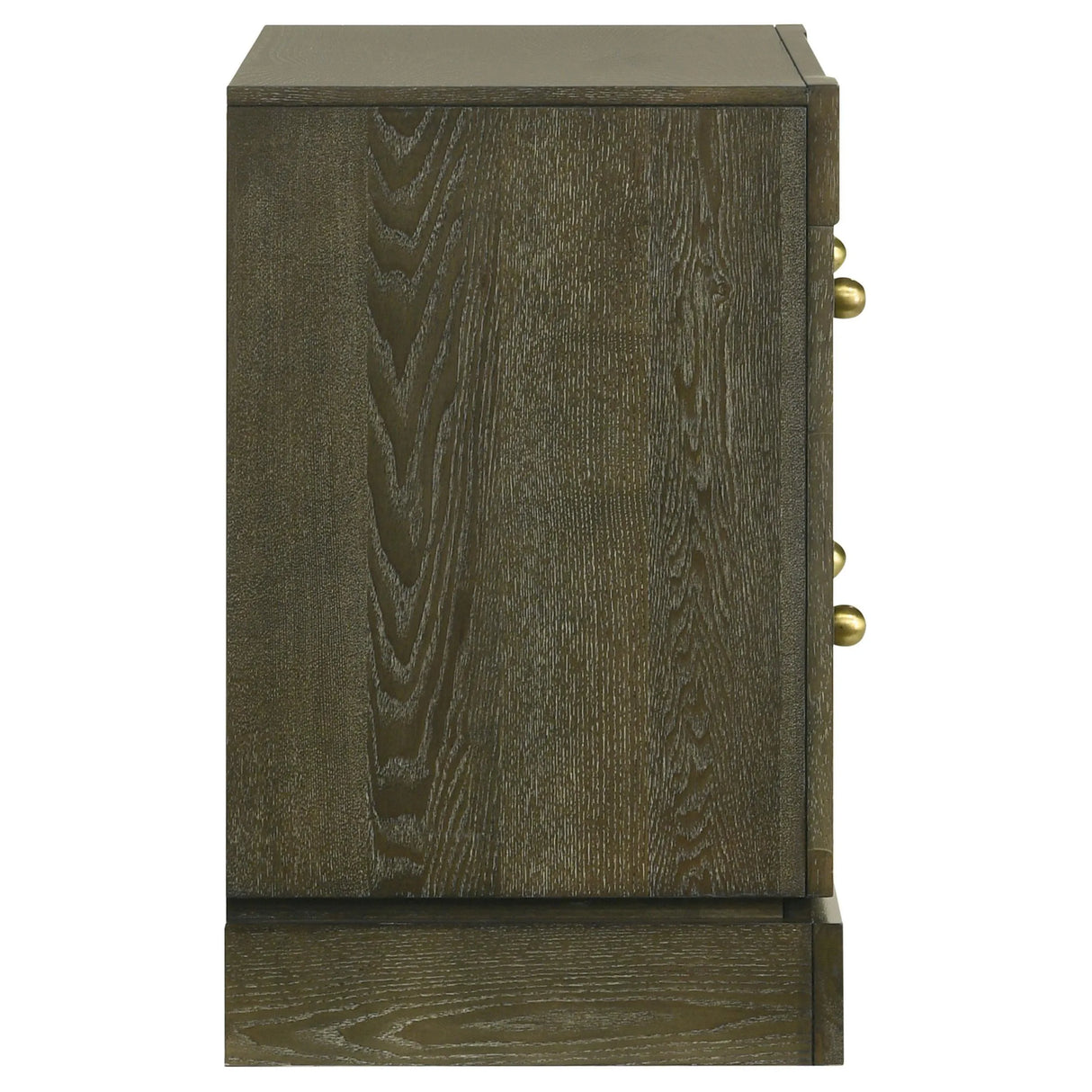 Gran Park Dark Cocoa 2-drawer Nightstand Bedside Table by Coaster at Eve Furniture