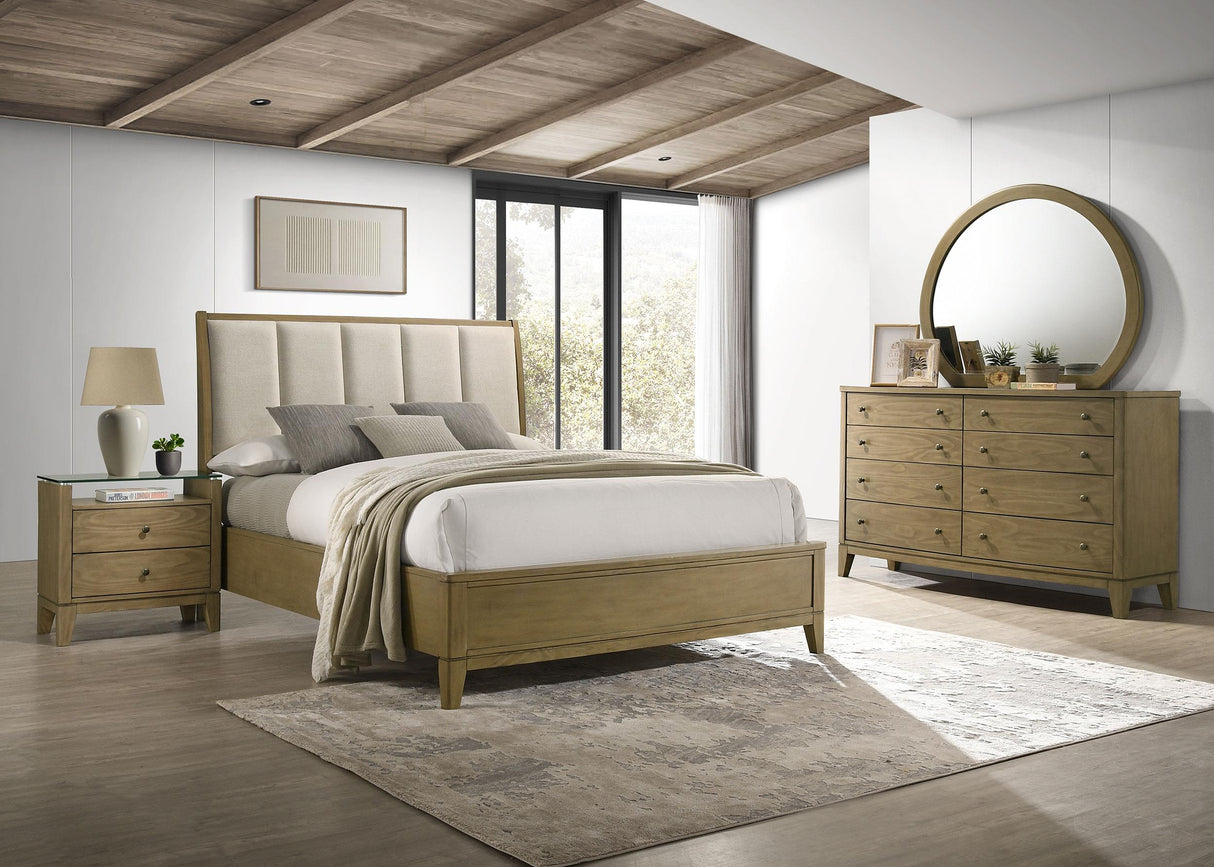 Granada Natural Pine 4-Piece Queen Bedroom Set by Coaster at Eve Furniture