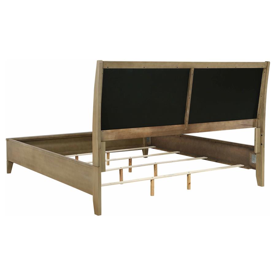 Granada Natural Pine 5-Piece Eastern King Bedroom Set by Coaster at Eve Furniture