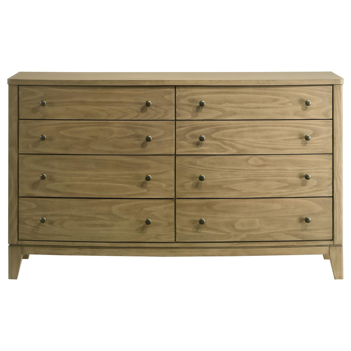 Granada Natural Pine 8-drawer Dresser Cabinet by Coaster at Eve Furniture
