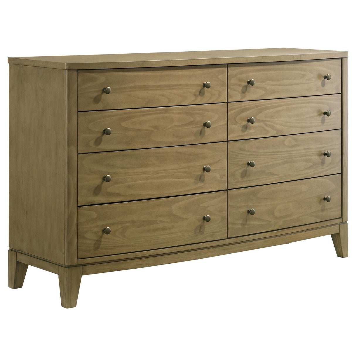 Granada Natural Pine 8-drawer Dresser Cabinet by Coaster at Eve Furniture