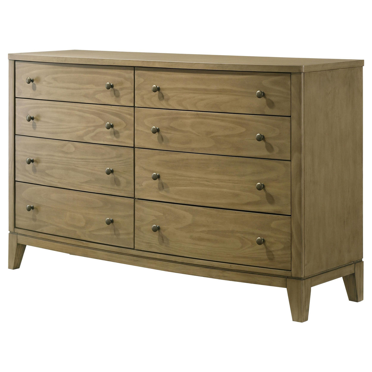 Granada Natural Pine 8-drawer Dresser Cabinet by Coaster at Eve Furniture