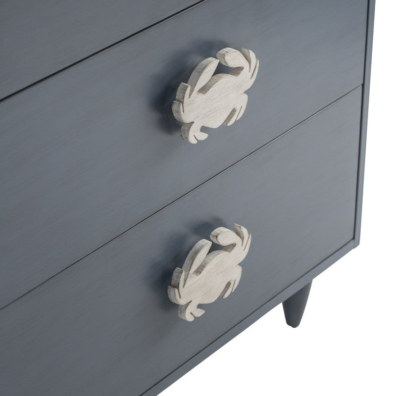 Grand Bay Navy/White Chest by Crestview at Eve Furniture