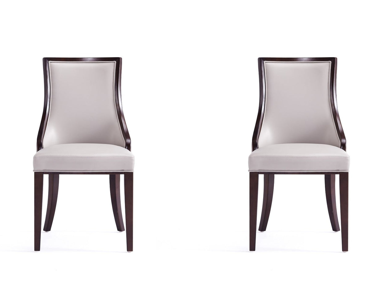 Grand Dining Chairs in Light Grey (set of 2) by Manhattan Comfort at Eve Furniture