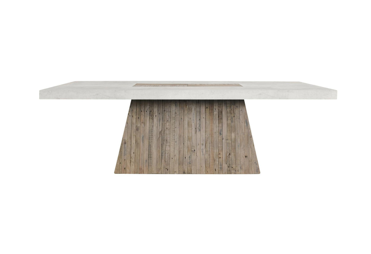 Grange Dining Table - Natural/Antique White by Classic Home at Eve Furniture