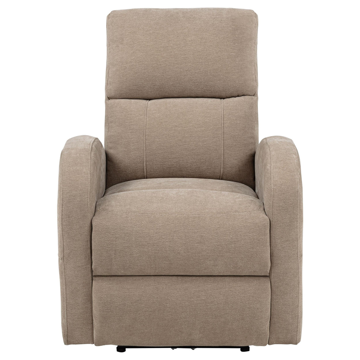 Grant Camel Fabric Upholstered Power Recliner Chair by Coaster at Eve Furniture