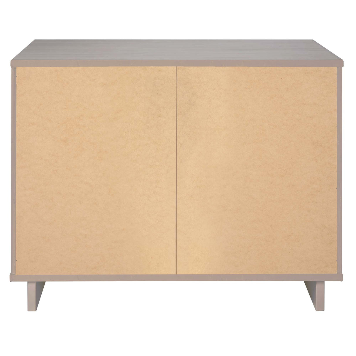 Granville 2-Piece Tall Chest and Standard Dresser Set in Light Grey by Manhattan Comfort at Eve Furniture