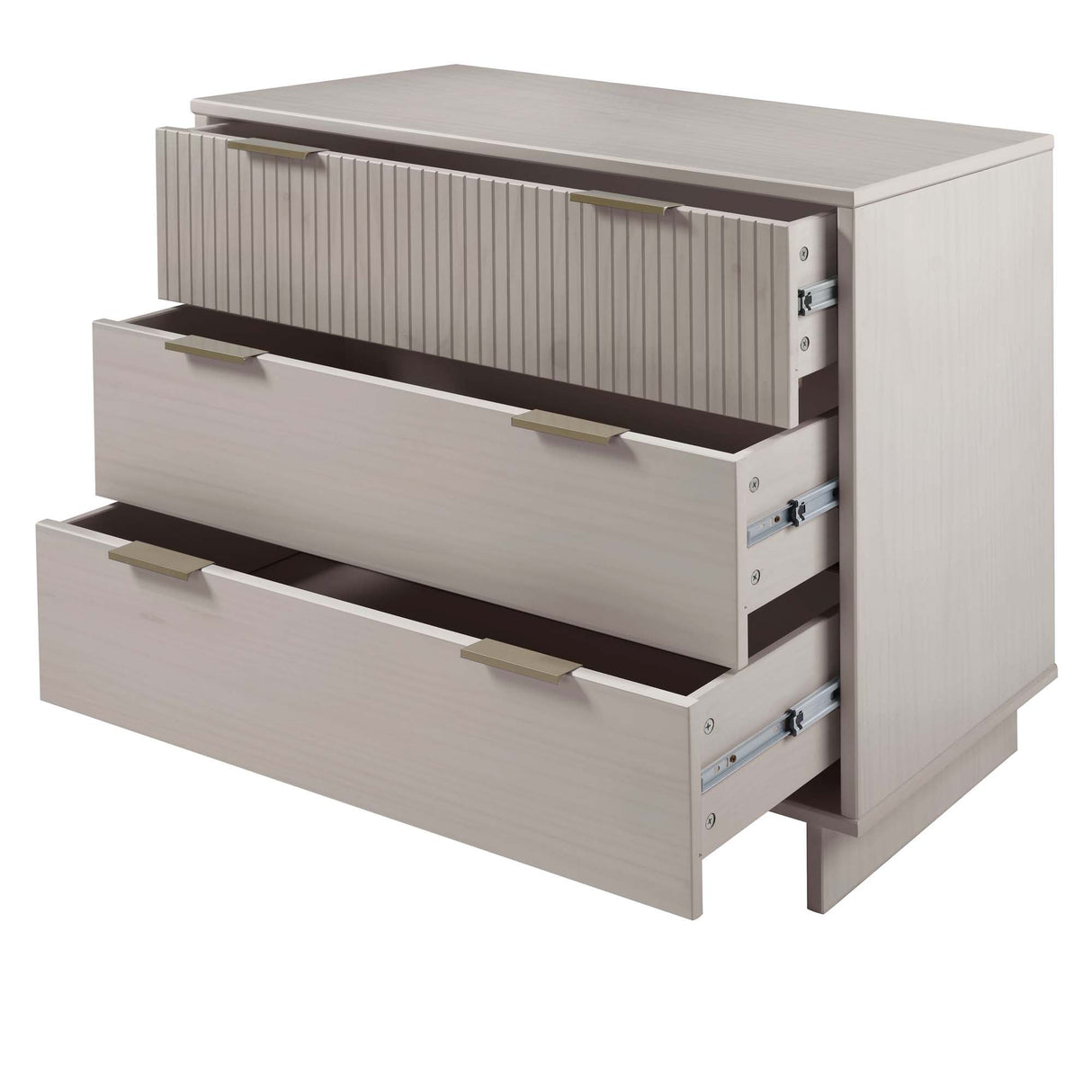 Granville 38.18 Standard Dresser in Light Grey by Manhattan Comfort at Eve Furniture