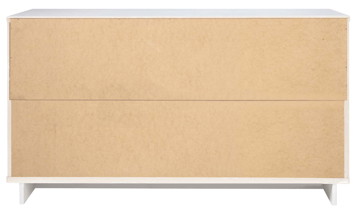 Granville 55.07 Double Wide Dresser in White by Manhattan Comfort at Eve Furniture