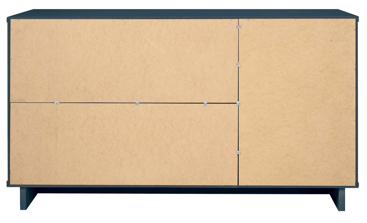 Granville 55.07 Sideboard in Midnight Blue by Manhattan Comfort at Eve Furniture