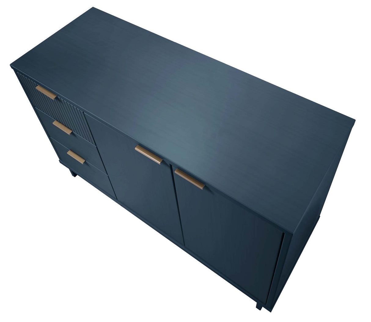 Granville 55.07 Sideboard in Midnight Blue by Manhattan Comfort at Eve Furniture