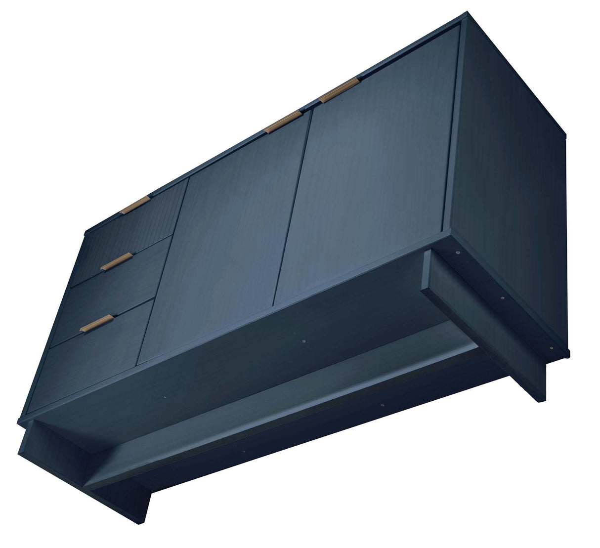 Granville 55.07 Sideboard in Midnight Blue by Manhattan Comfort at Eve Furniture