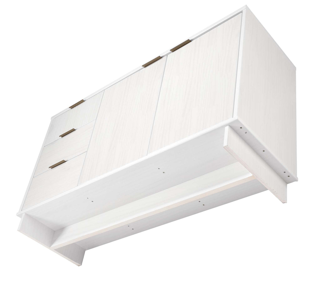 Granville 55.07 Sideboard in White by Manhattan Comfort at Eve Furniture