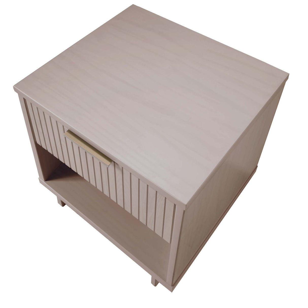 Granville Nightstand 1.0 in Light Grey by Manhattan Comfort at Eve Furniture