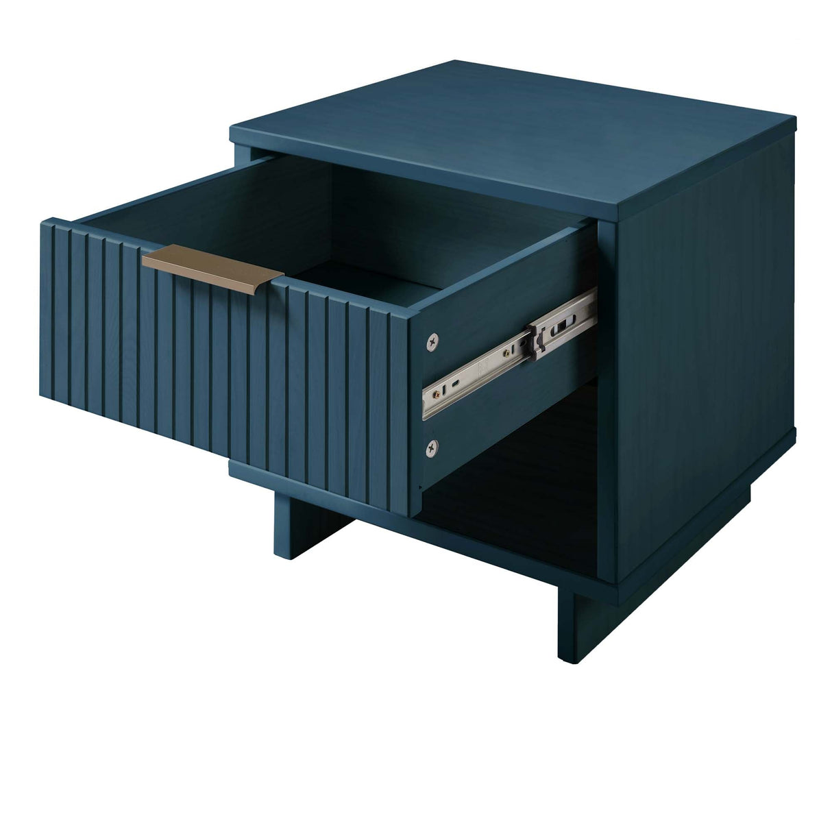 Granville Nightstand 1.0 in Midnight Blue by Manhattan Comfort at Eve Furniture