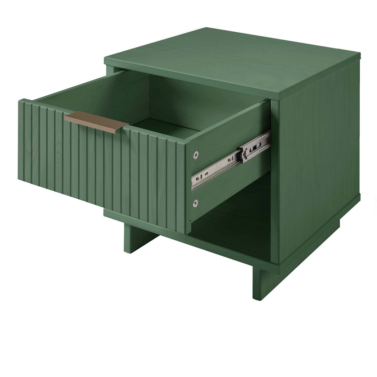 Granville Nightstand 1.0 in Sage Green by Manhattan Comfort at Eve Furniture