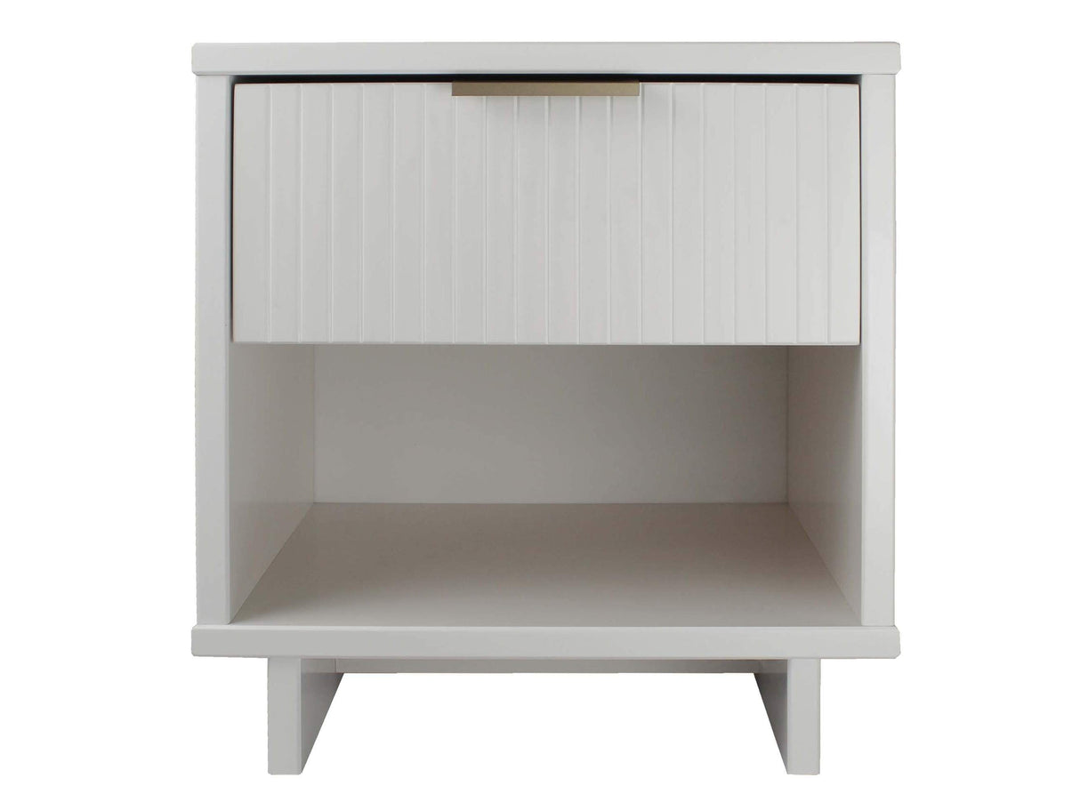Granville Nightstand 1.0 in White by Manhattan Comfort at Eve Furniture