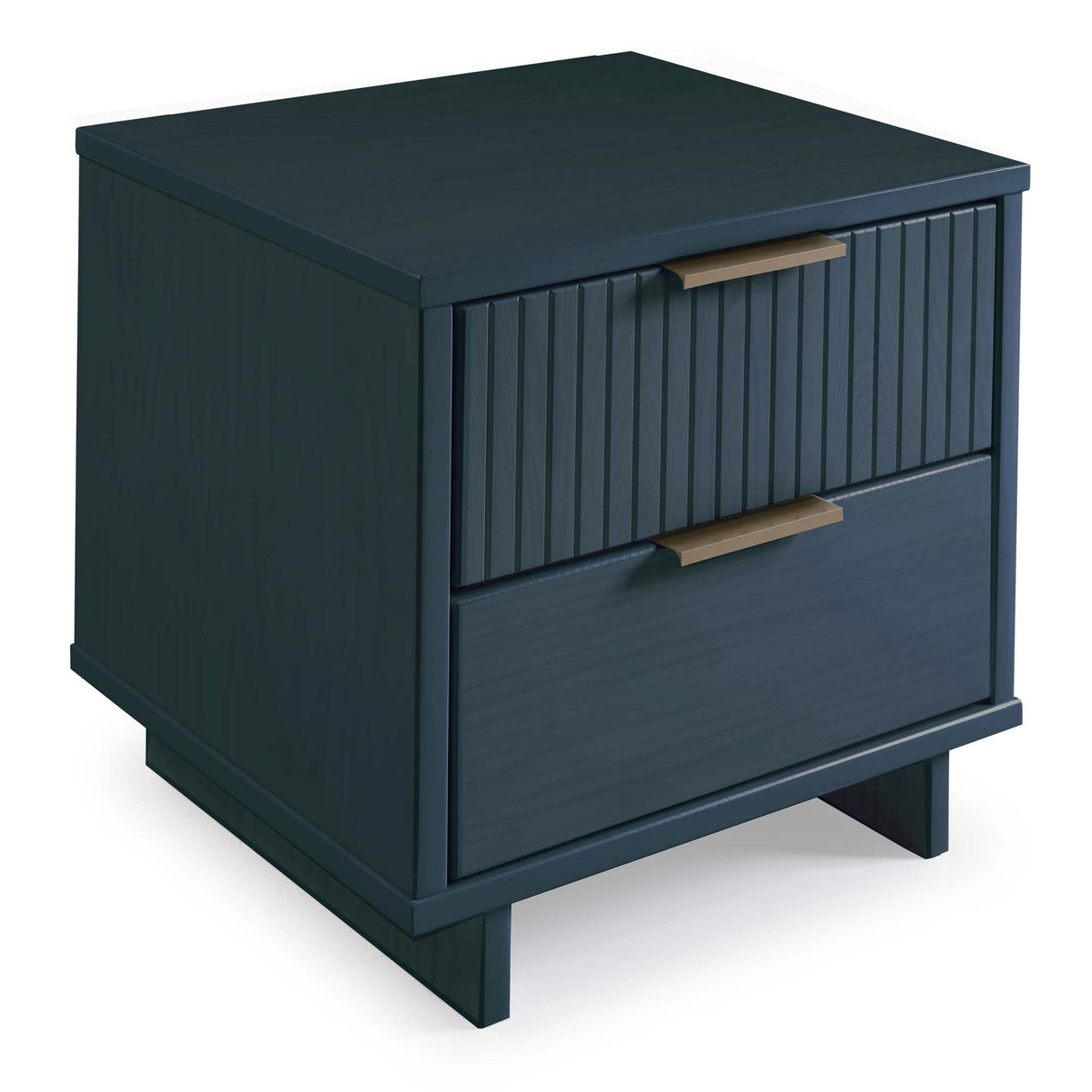 Granville Nightstand 2.0 in Midnight Blue by Manhattan Comfort at Eve Furniture