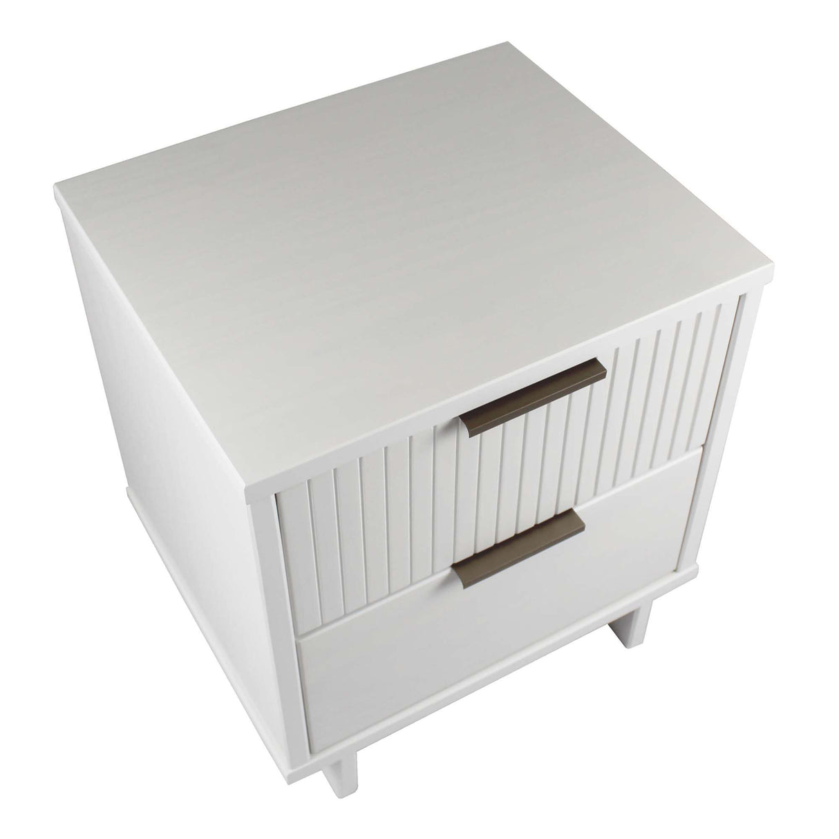 Granville Nightstand 2.0 in White by Manhattan Comfort at Eve Furniture