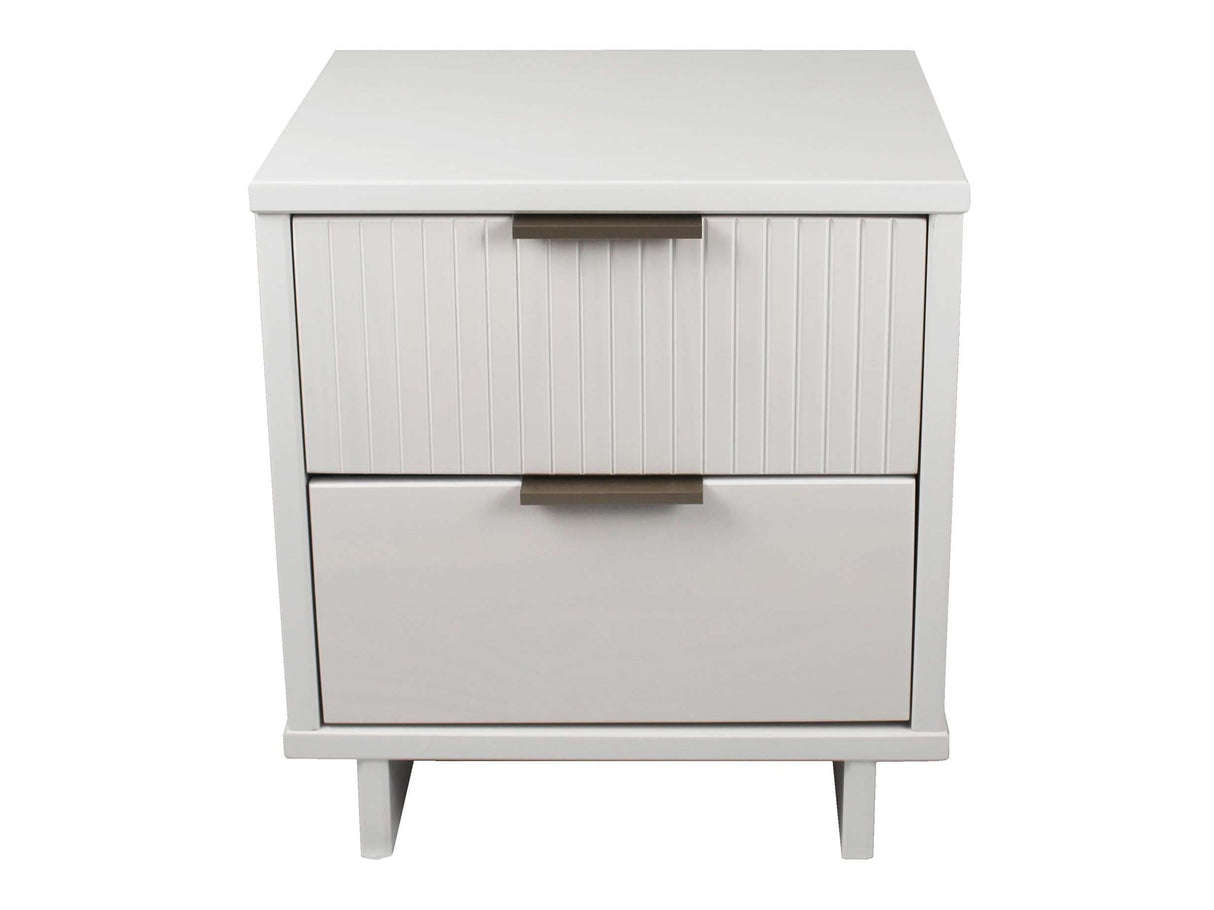 Granville Nightstand 2.0 in White by Manhattan Comfort at Eve Furniture