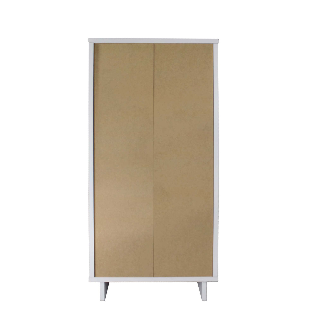 Granville Tall 23.62 Narrow Dresser in White by Manhattan Comfort at Eve Furniture