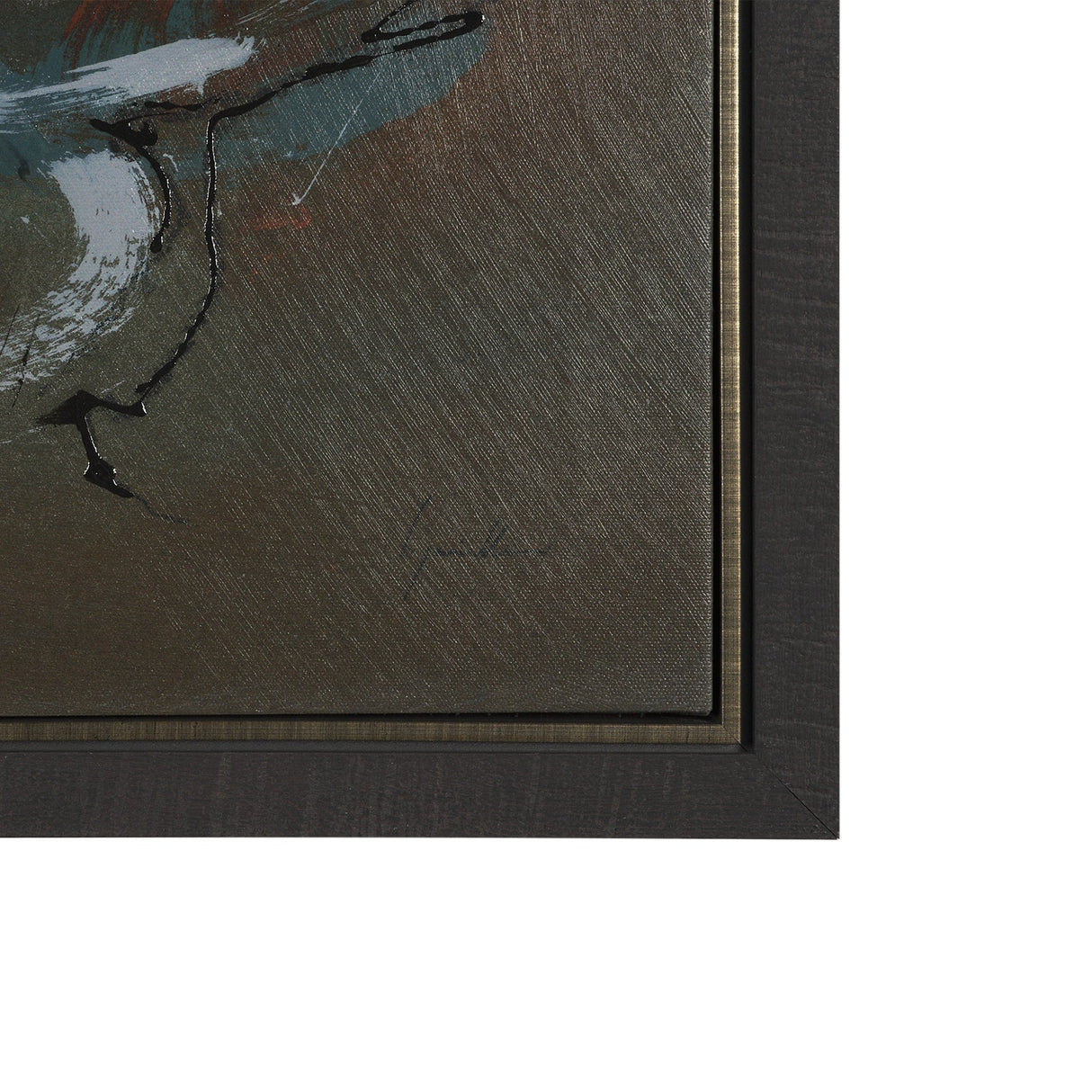 Graphite Sensation I by Mercana Studio a Hand Embellished Textured Framed Canvas by Mercana at Eve Furniture