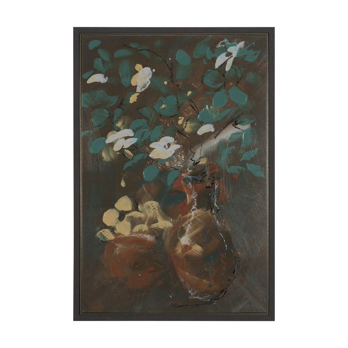 Graphite Sensation II by Mercana Studio a Hand Embellished Textured Framed Canvas by Mercana at Eve Furniture