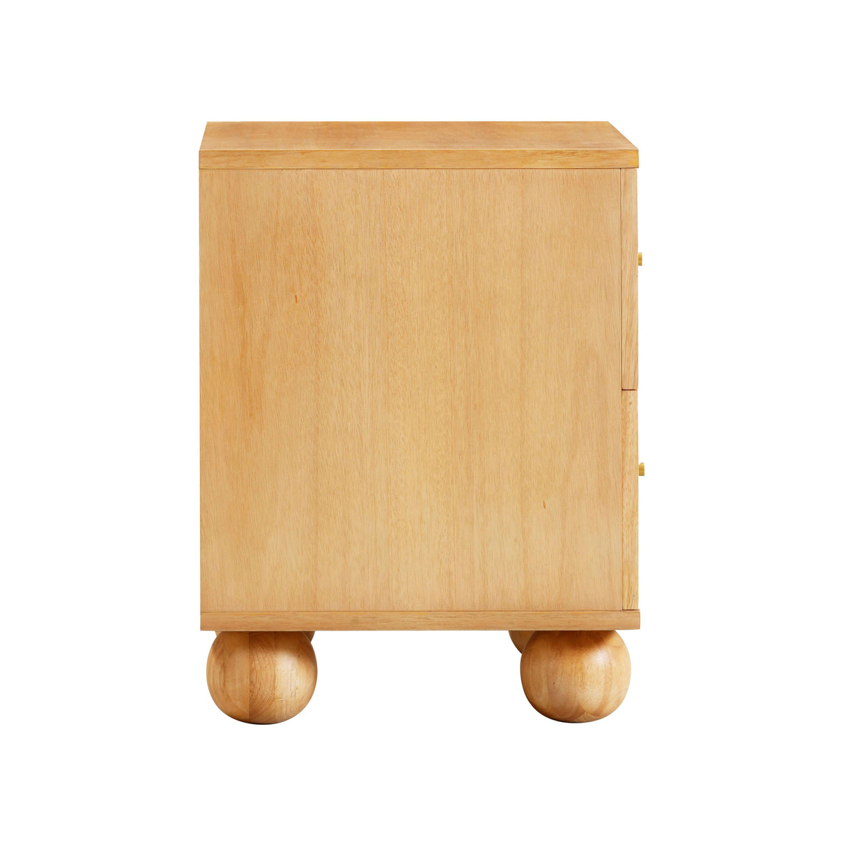Grappa Natural Wood & Rattan Wavy Nightstand by TOV Furniture at Eve Furniture