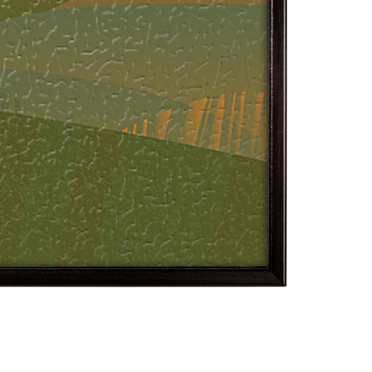 Grasslands GO (SM) by Mercana Studio a Hand Embellished Decograph Framed Art Print by Mercana at Eve Furniture