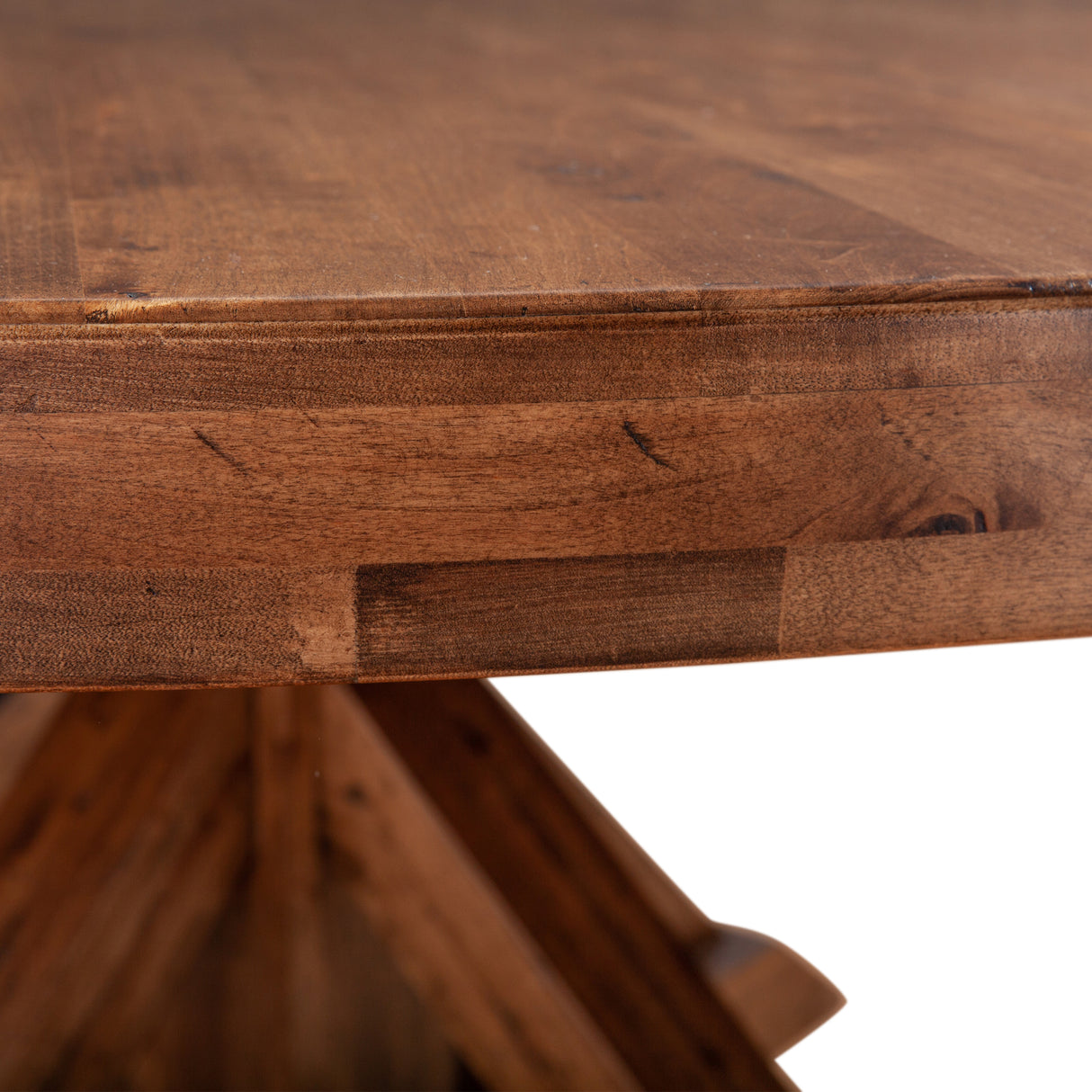 Grassroots Aspen 60" Round Dining Table in Earth by Home Trends & Design at Eve Furniture