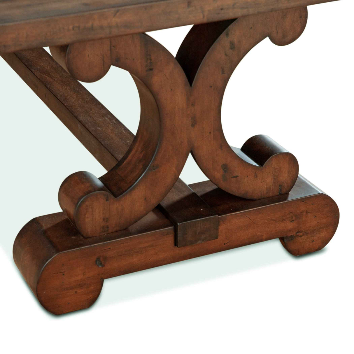 Grassroots Maxwell 108"-144" Extension Table in Chestnut by Home Trends & Design at Eve Furniture