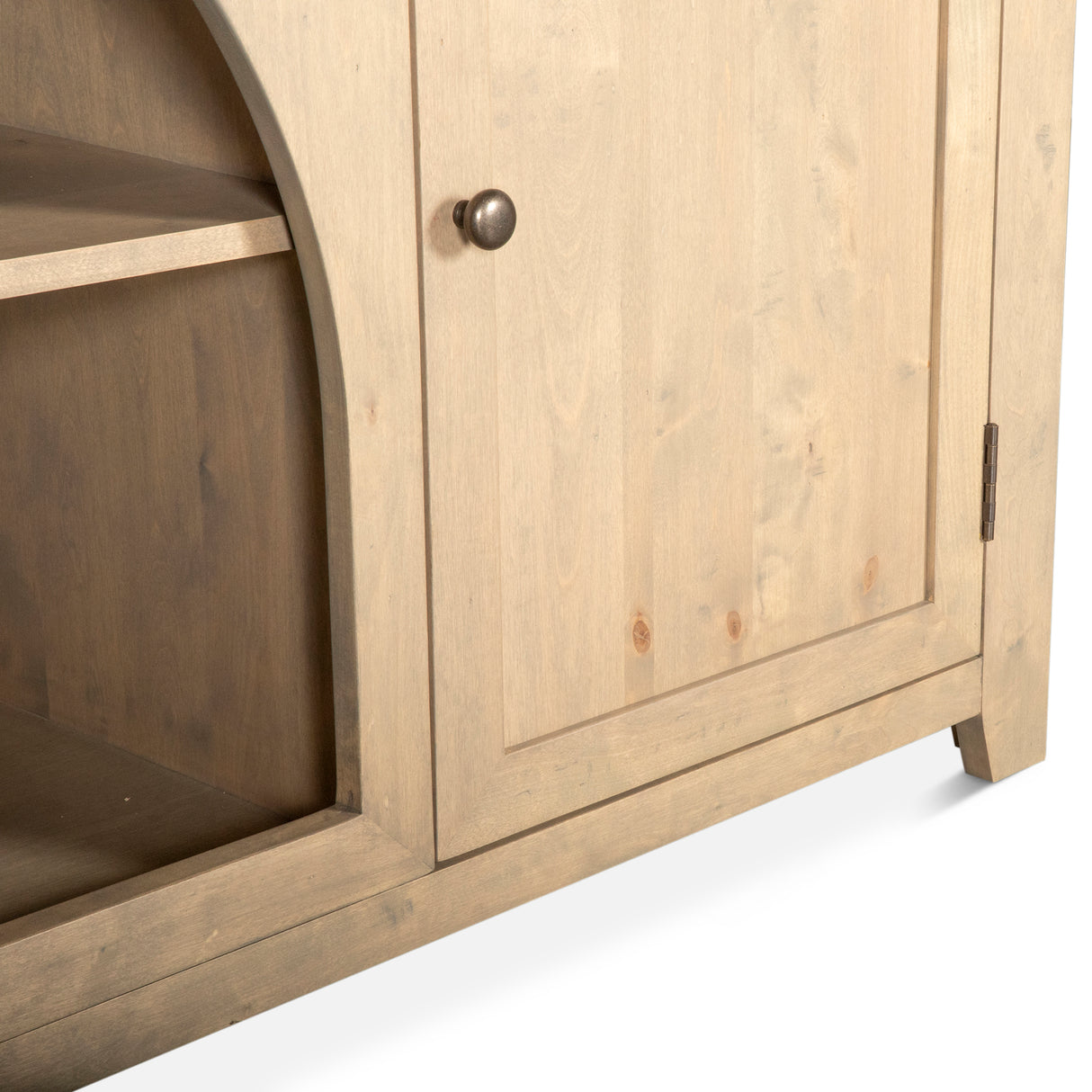 Grassroots Mission 80" Sideboard in Gray Birch by Home Trends & Design at Eve Furniture