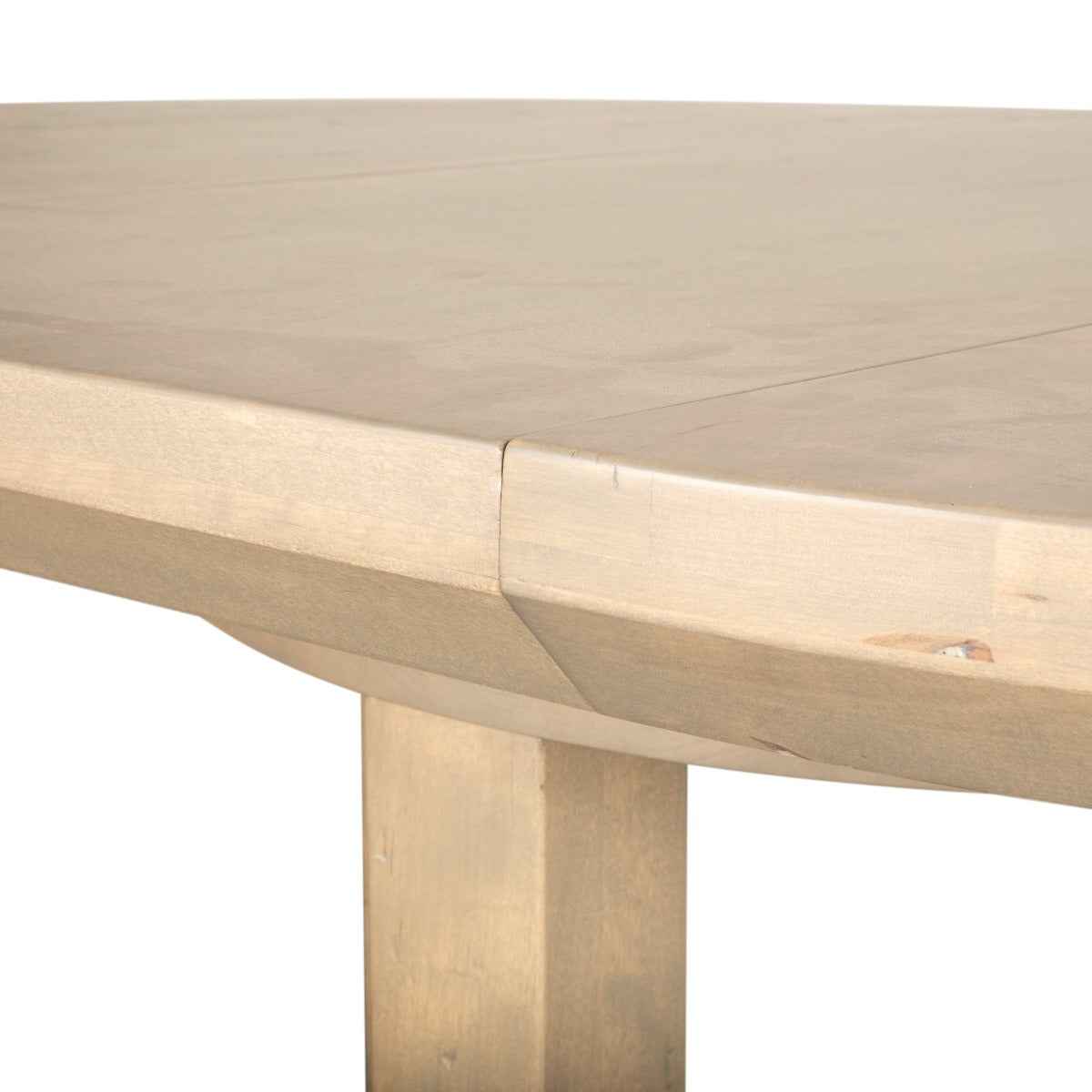 Grassroots Mission 86-110" Oval Extension Dining Table in Gray Birch by Home Trends & Design at Eve Furniture