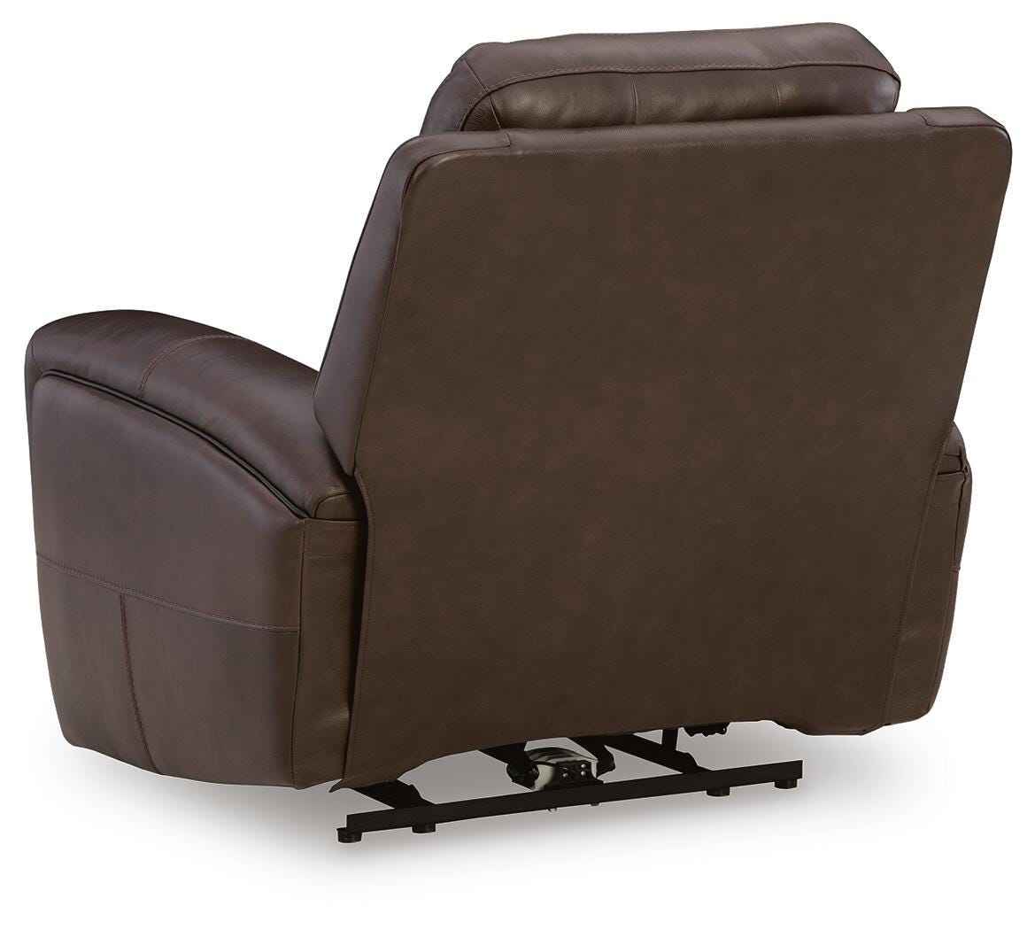 Gravier Cordova Power Recliner by Ashley at Eve Furniture