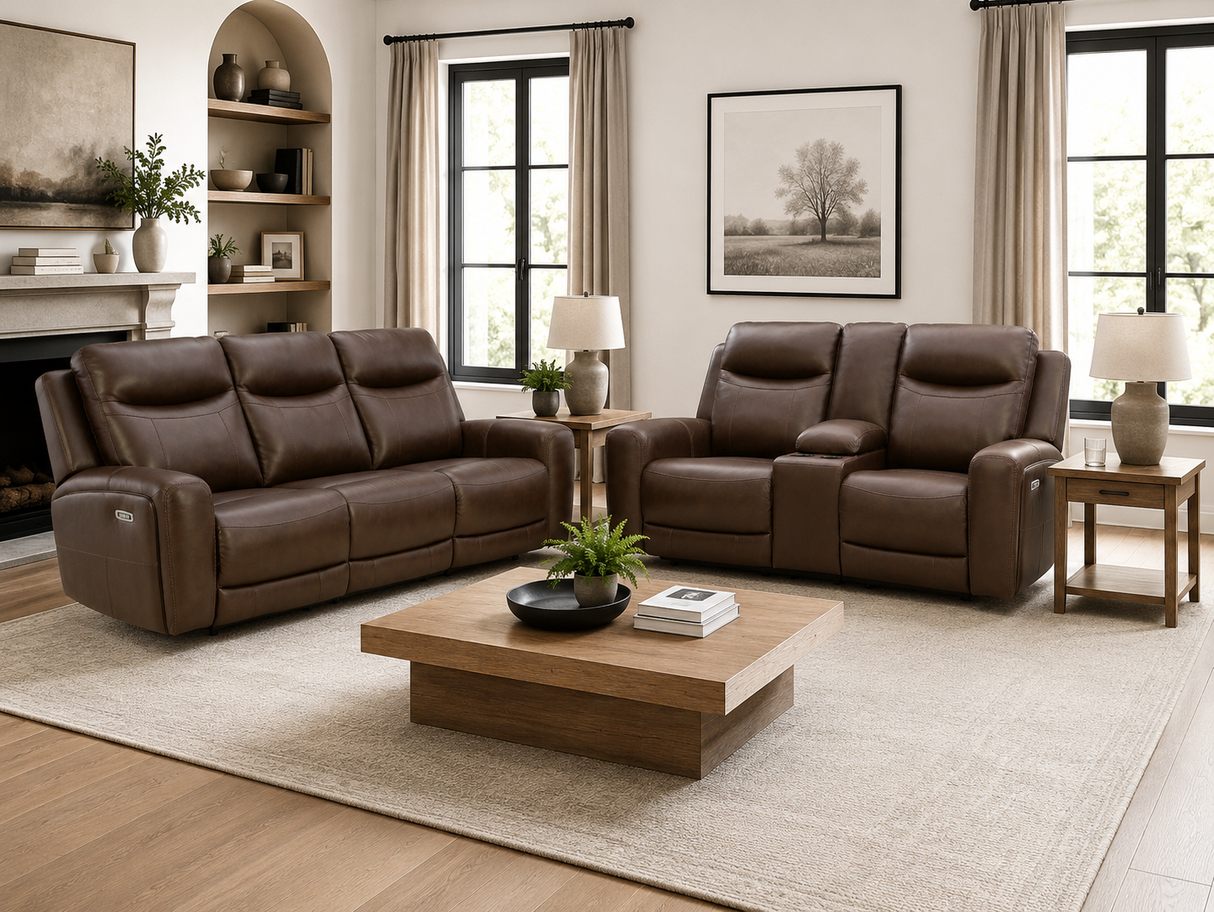 Gravier Cordova Power Reclining Living Room Set by Ashley at Eve Furniture