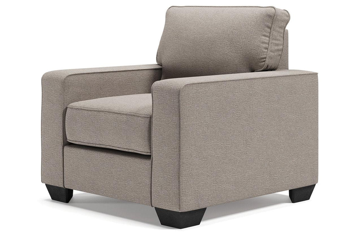 Greaves Stone Chair by Ashley at Eve Furniture