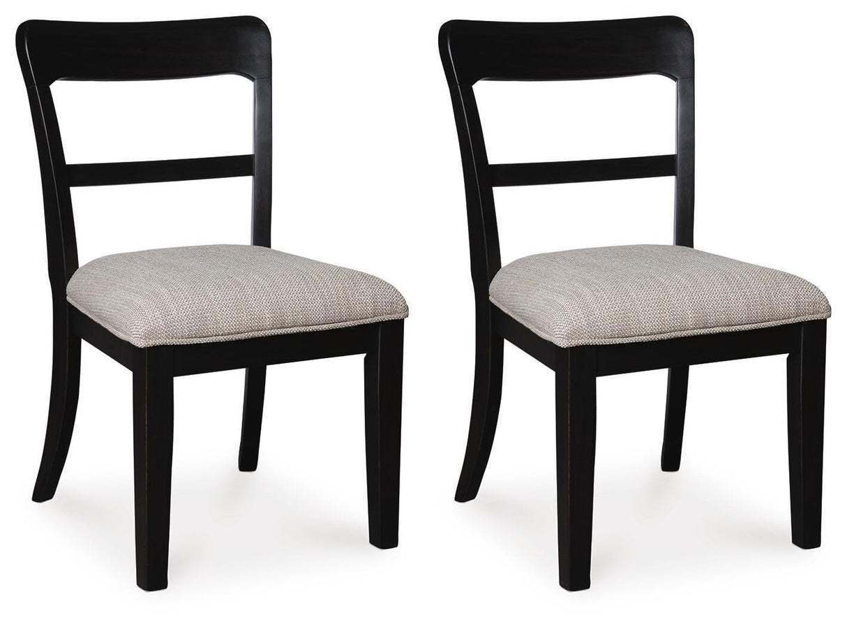 Greddinton Black Dining Chair, Set of 2 by ASHLEY FURNITURE at Eve Furniture
