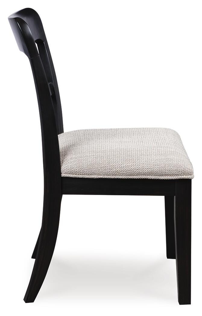 Greddinton Black Dining Chair, Set of 2 by ASHLEY FURNITURE at Eve Furniture