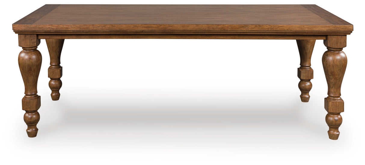Greddinton Black/Brown Dining Table and 6 Chairs by Ashley at Eve Furniture
